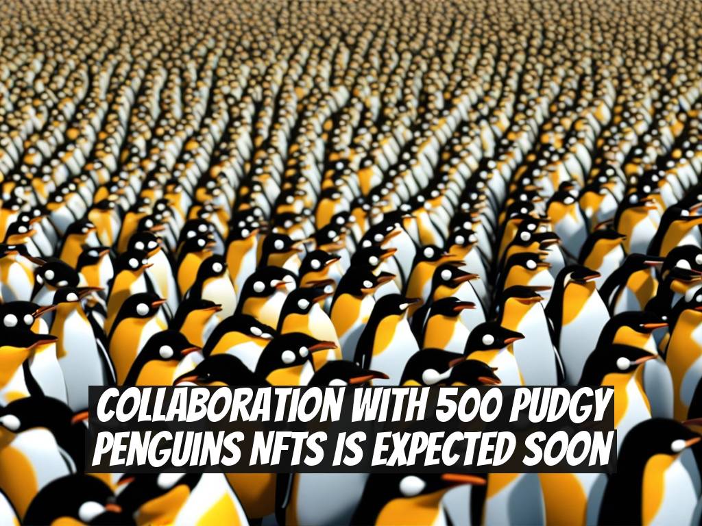 Collaboration with 500 Pudgy Penguins NFTs Is Expected Soon