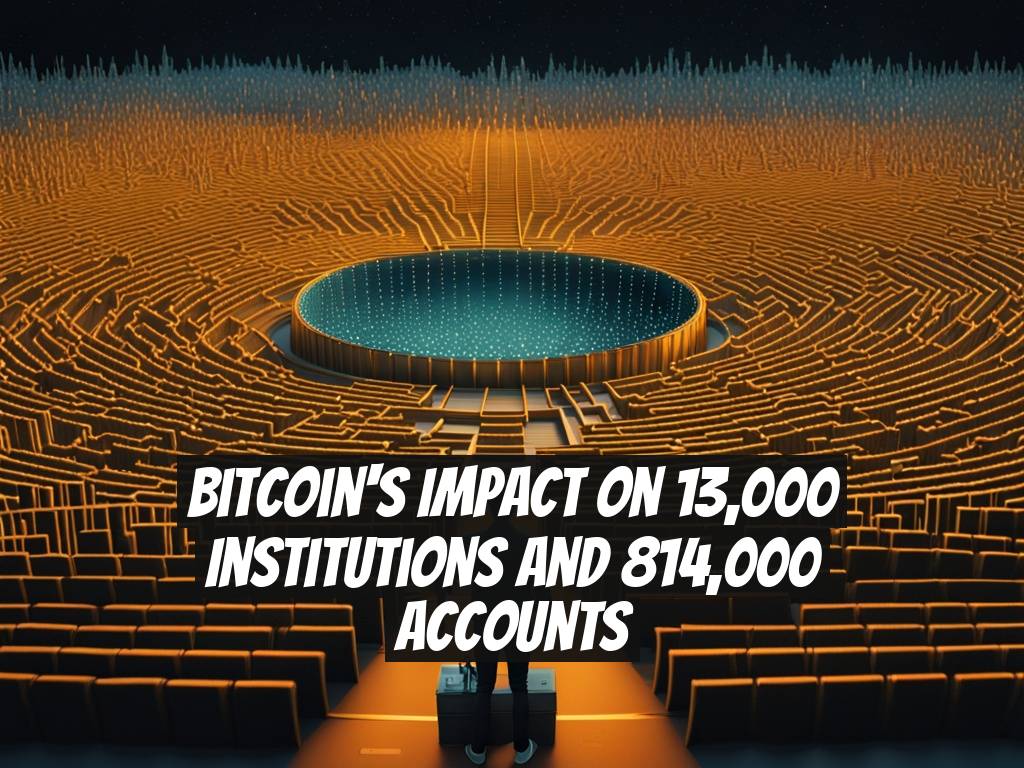 Bitcoin's Impact on 13,000 Institutions and 814,000 Accounts