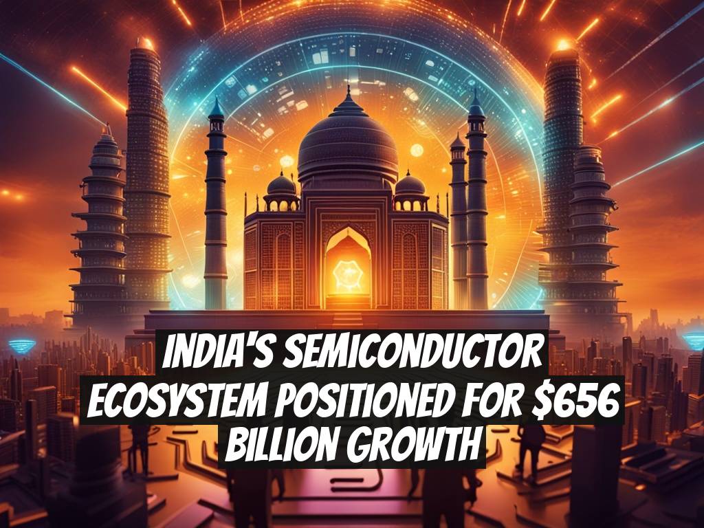 India's Semiconductor Ecosystem Positioned for $656 Billion Growth