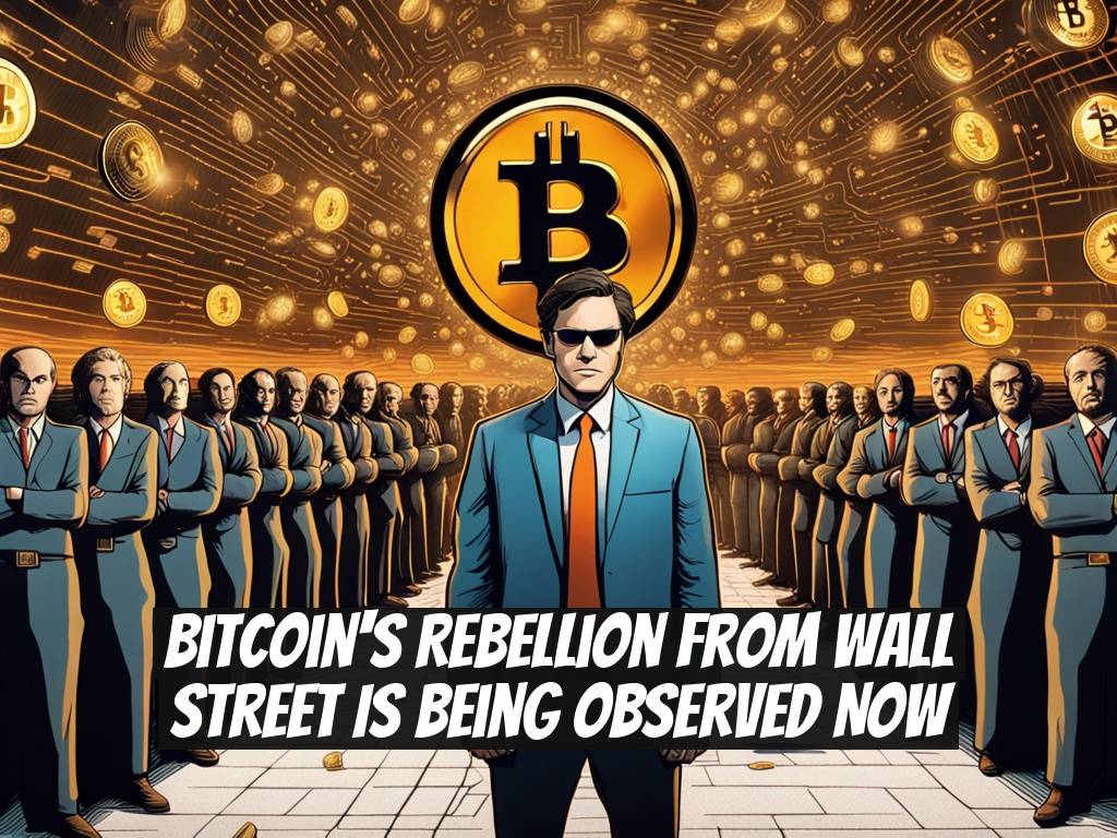 Bitcoin's Rebellion from Wall Street Is Being Observed Now