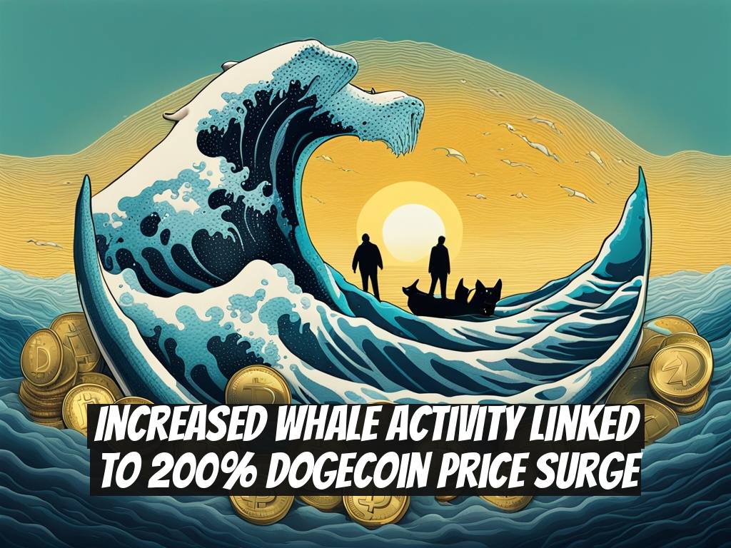 Increased Whale Activity Linked to 200% Dogecoin Price Surge