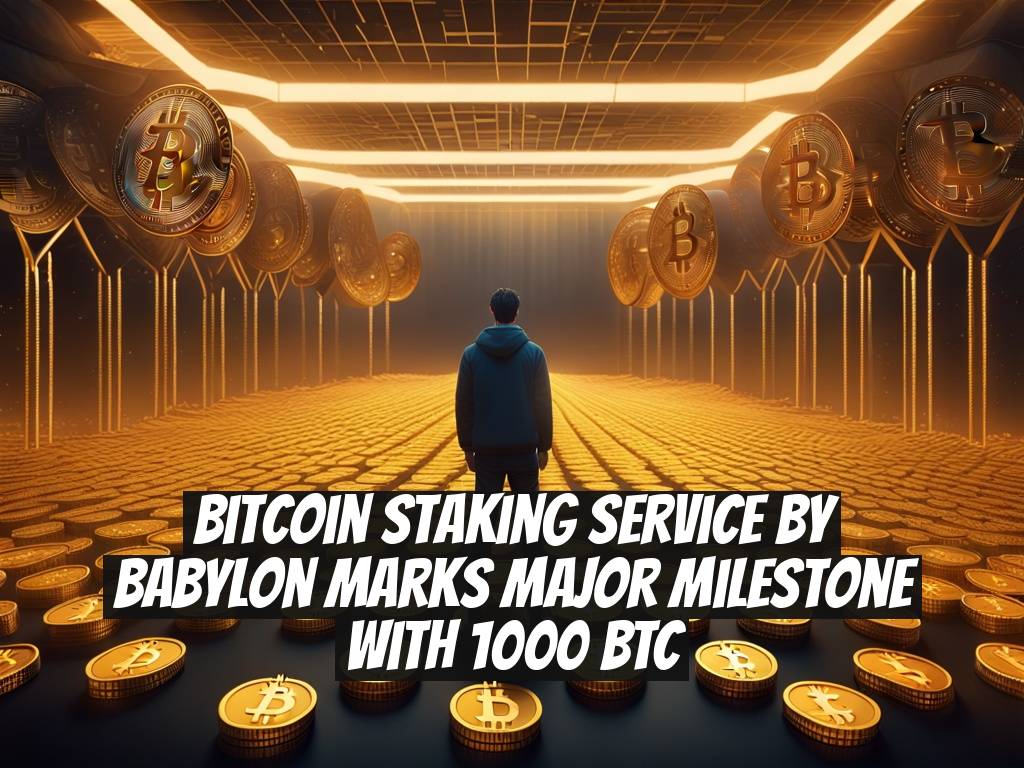 Bitcoin Staking Service by Babylon Marks Major Milestone with 1000 BTC