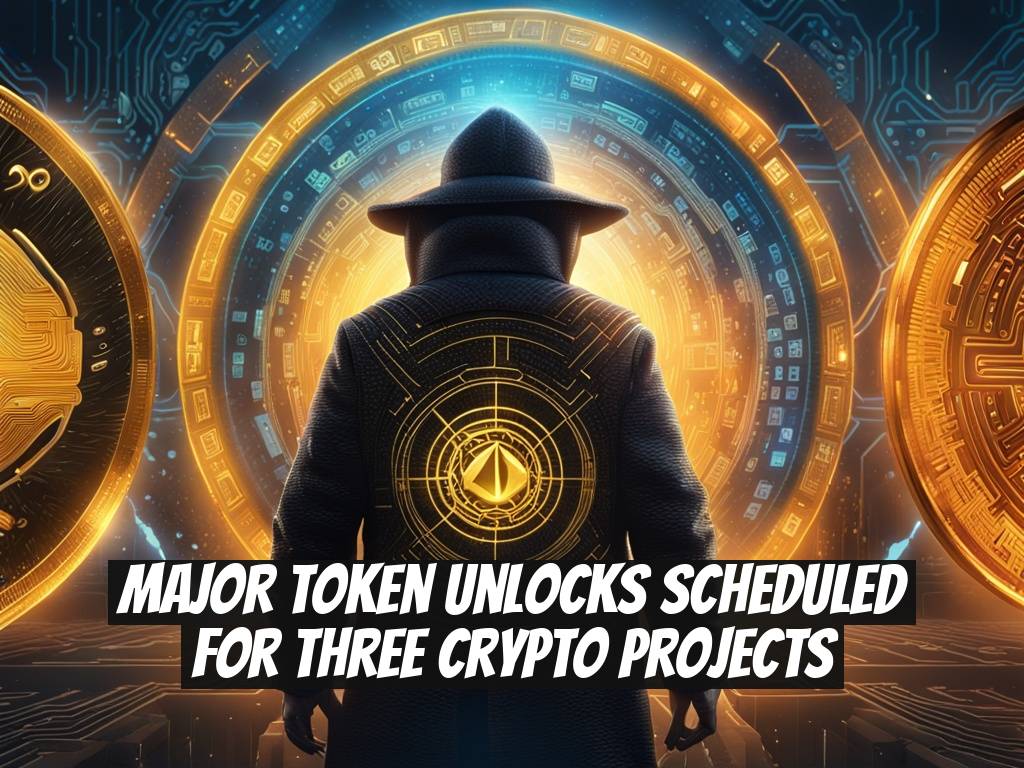 Major Token Unlocks Scheduled for Three Crypto Projects