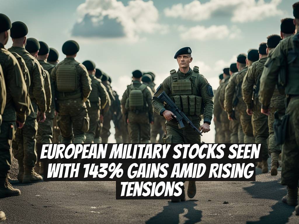 European military stocks seen with 143% gains amid rising tensions