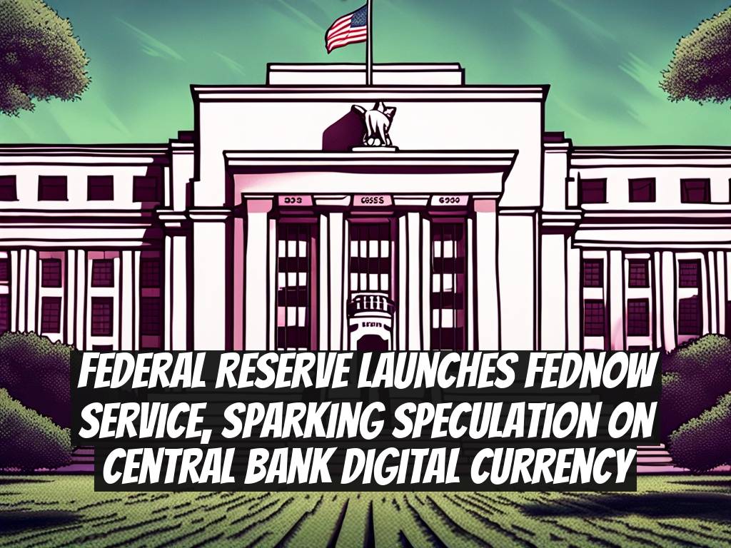 Federal Reserve Launches Fednow Service, Sparking Speculation on Central Bank Digital Currency