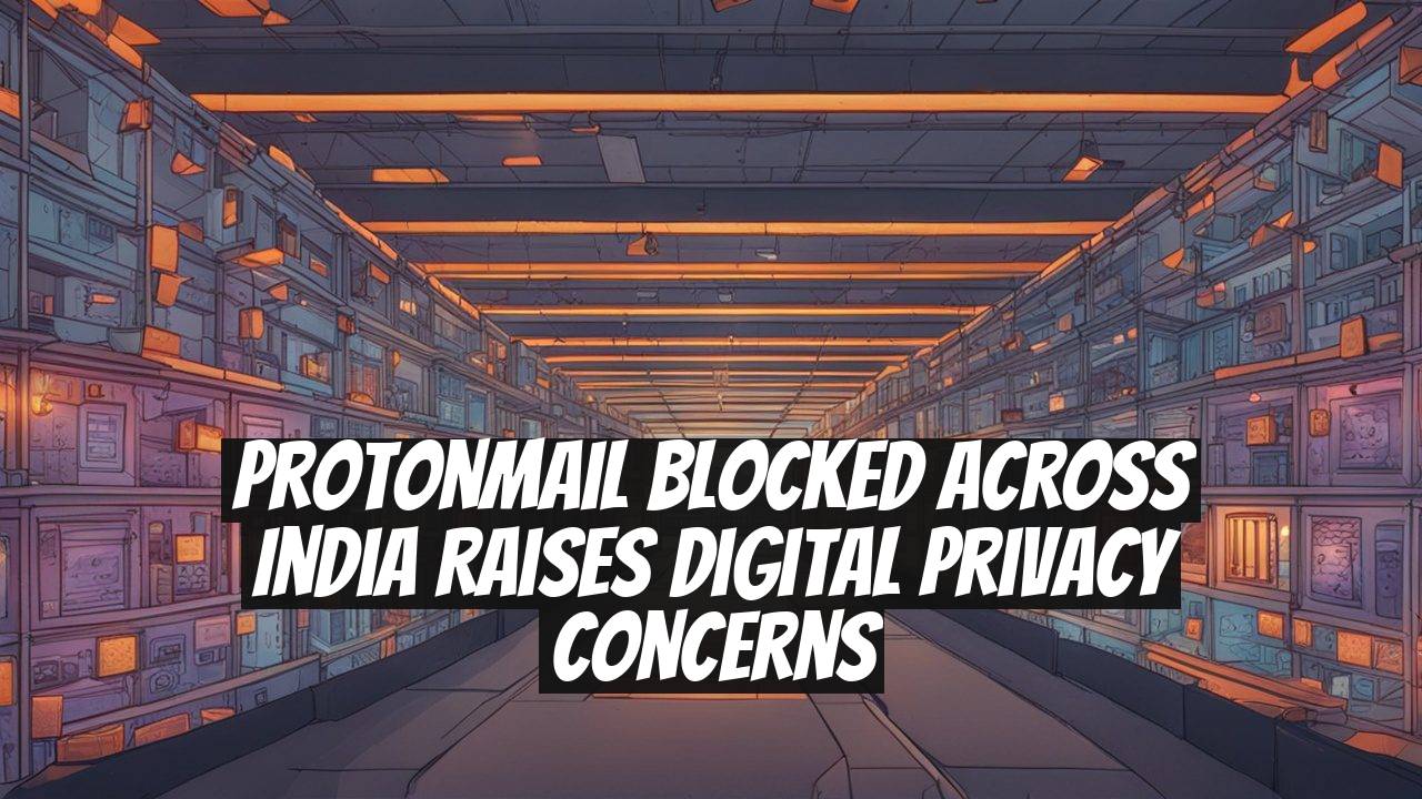 ProtonMail Blocked Across India Raises Digital Privacy Concerns