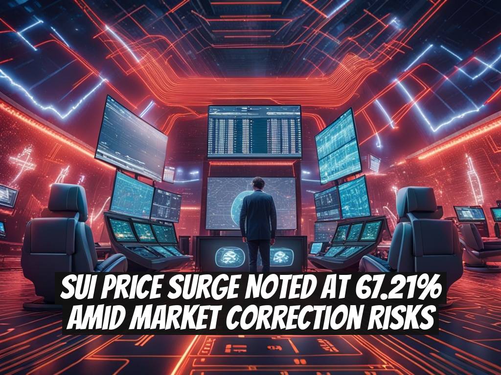 SUI Price Surge Noted at 67.21% Amid Market Correction Risks