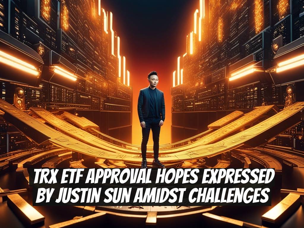 TRX ETF Approval Hopes Expressed by Justin Sun Amidst Challenges