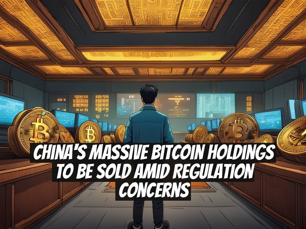 China's Massive Bitcoin Holdings to Be Sold Amid Regulation Concerns