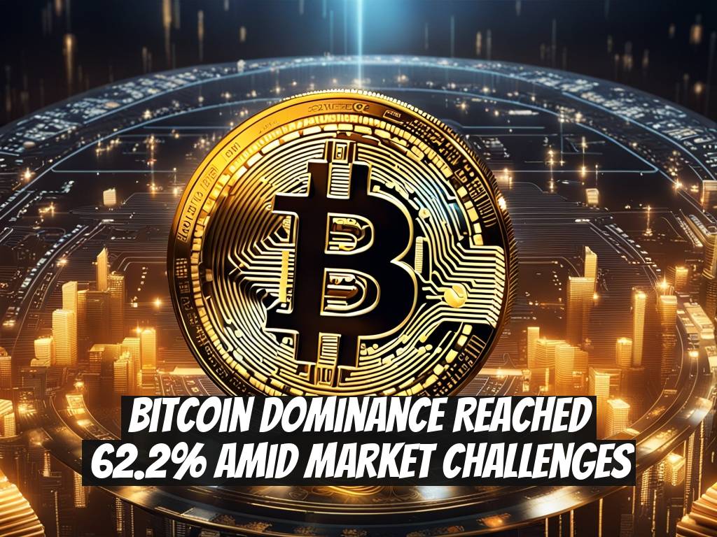 Bitcoin Dominance Reached 62.2% Amid Market Challenges