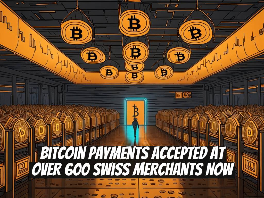 Bitcoin Payments Accepted at Over 600 Swiss Merchants Now