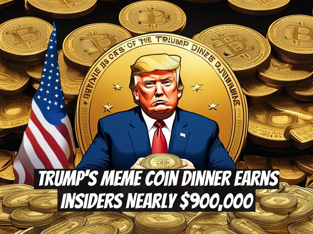 Trump's Meme Coin Dinner Earns Insiders Nearly $900,000
