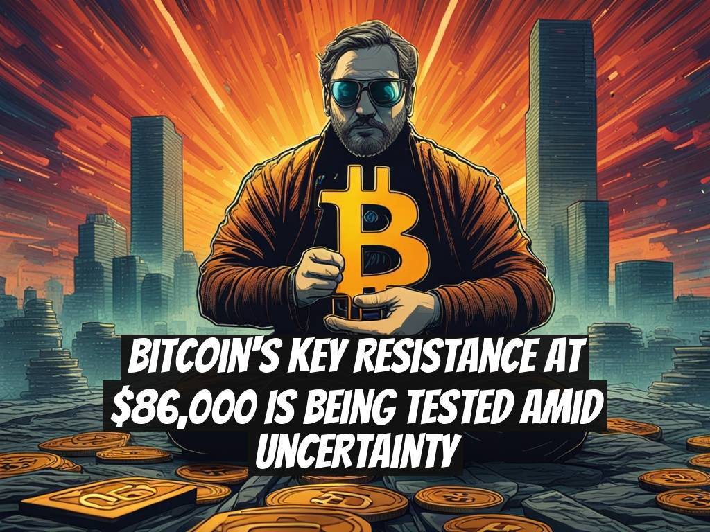 Bitcoin's Key Resistance at $86,000 is Being Tested Amid Uncertainty
