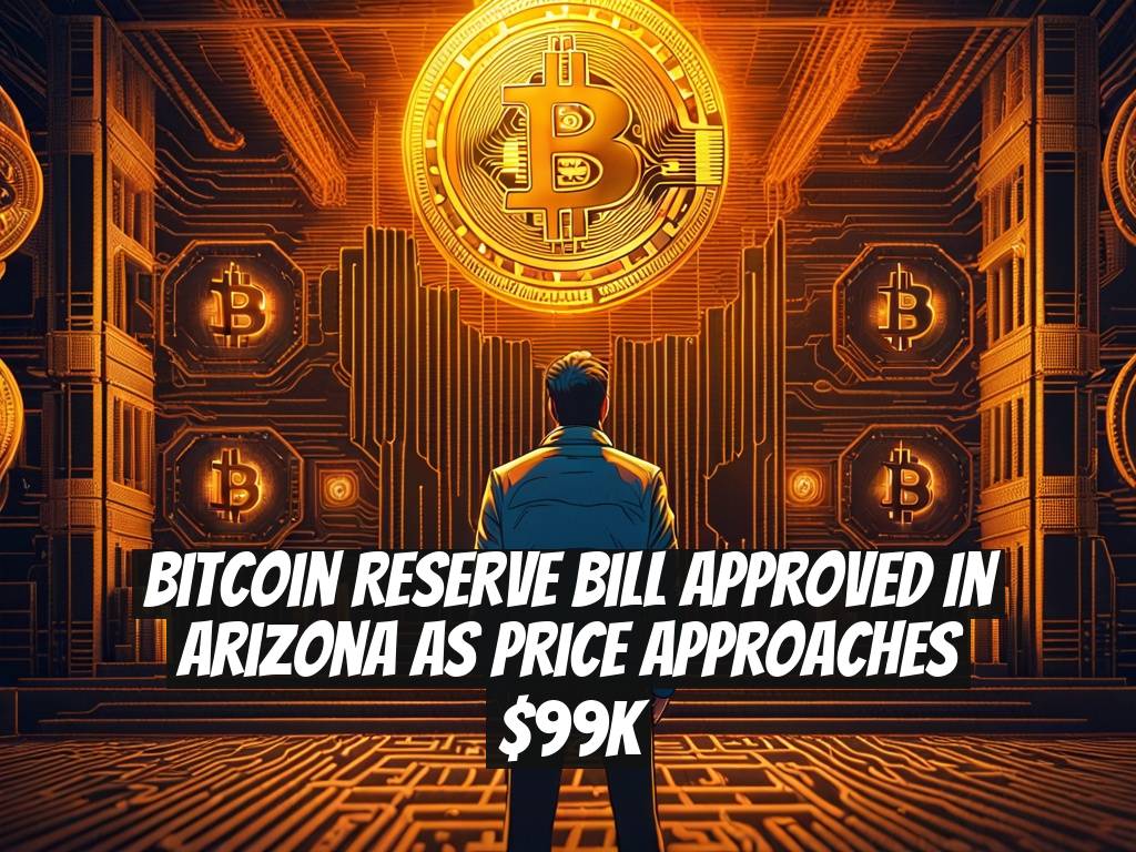 Bitcoin Reserve Bill Approved in Arizona as Price Approaches $99k
