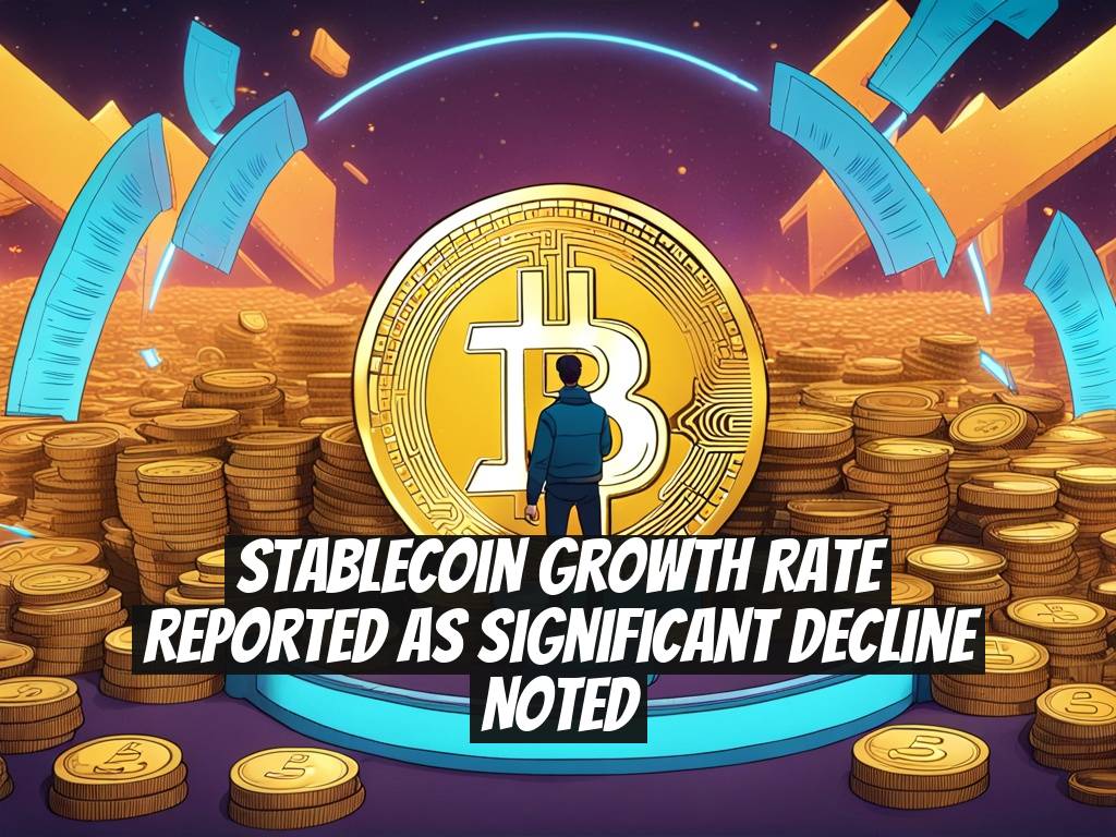 Stablecoin Growth Rate Reported as Significant Decline Noted