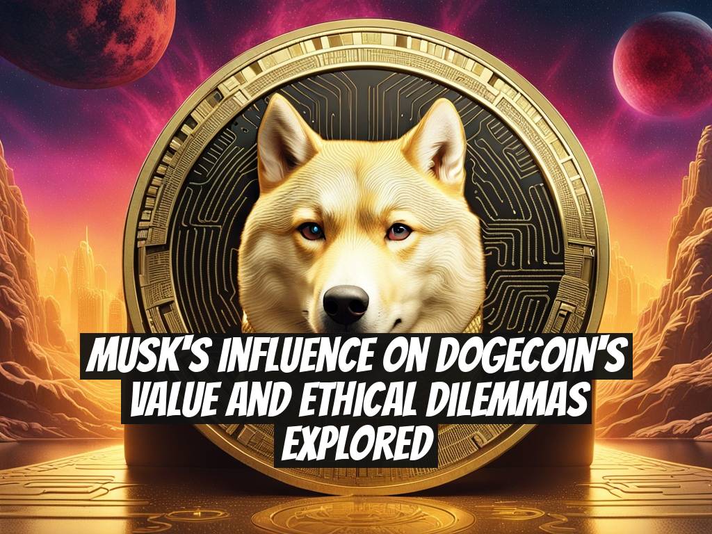 Musk's Influence on Dogecoin's Value and Ethical Dilemmas Explored