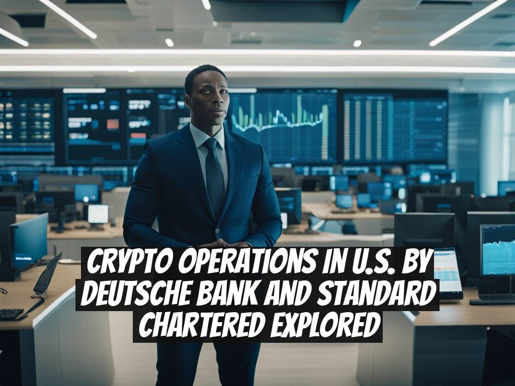 Crypto Operations in U.S. by Deutsche Bank and Standard Chartered Explored