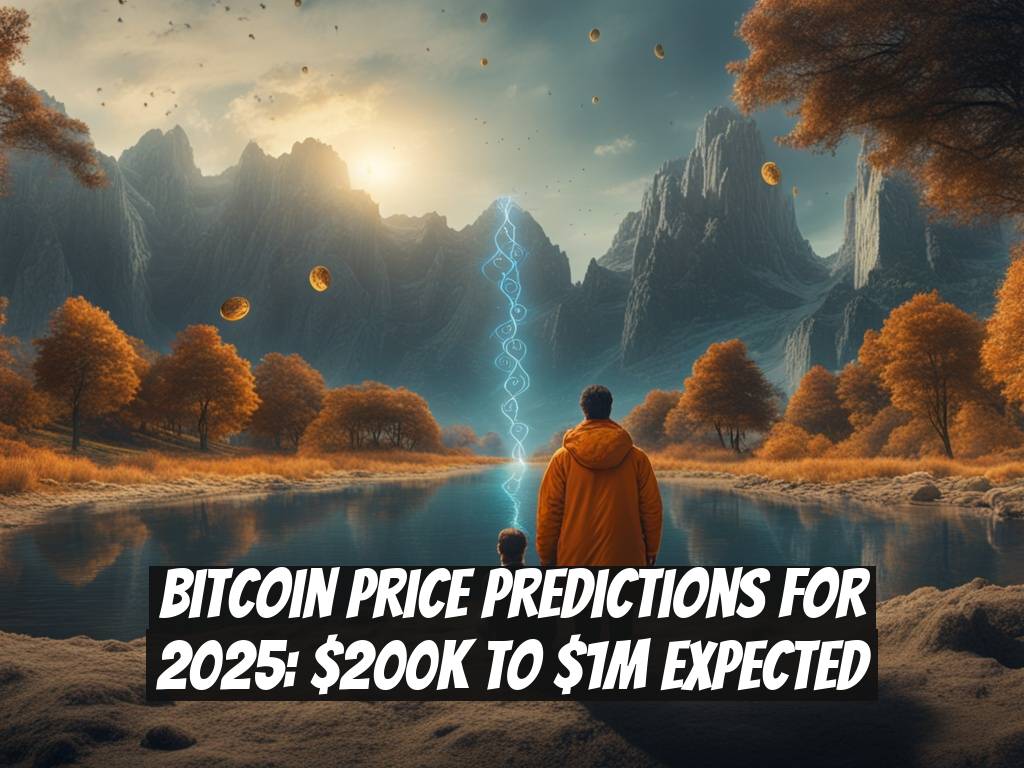 Bitcoin Price Predictions for 2025: $200K to $1M Expected