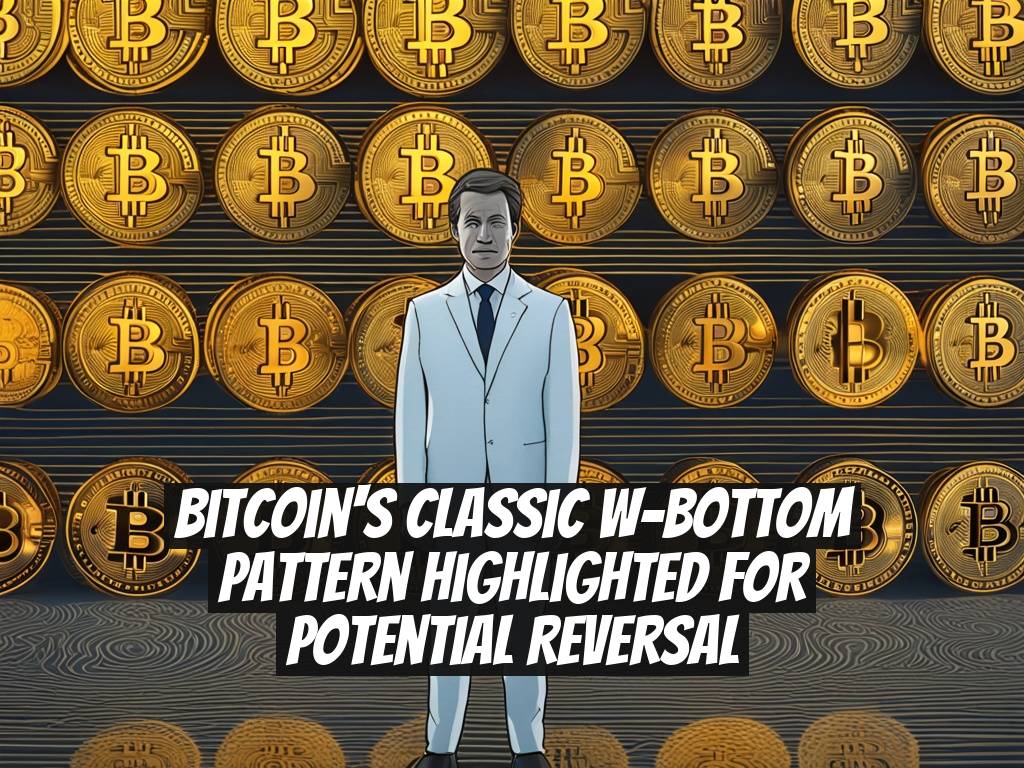 Bitcoin's Classic W-Bottom Pattern Highlighted for Potential Reversal