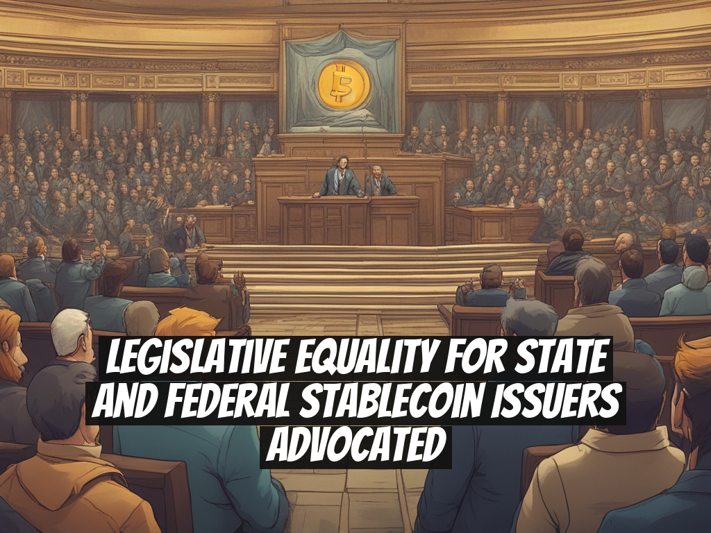 Legislative Equality for State and Federal Stablecoin Issuers Advocated