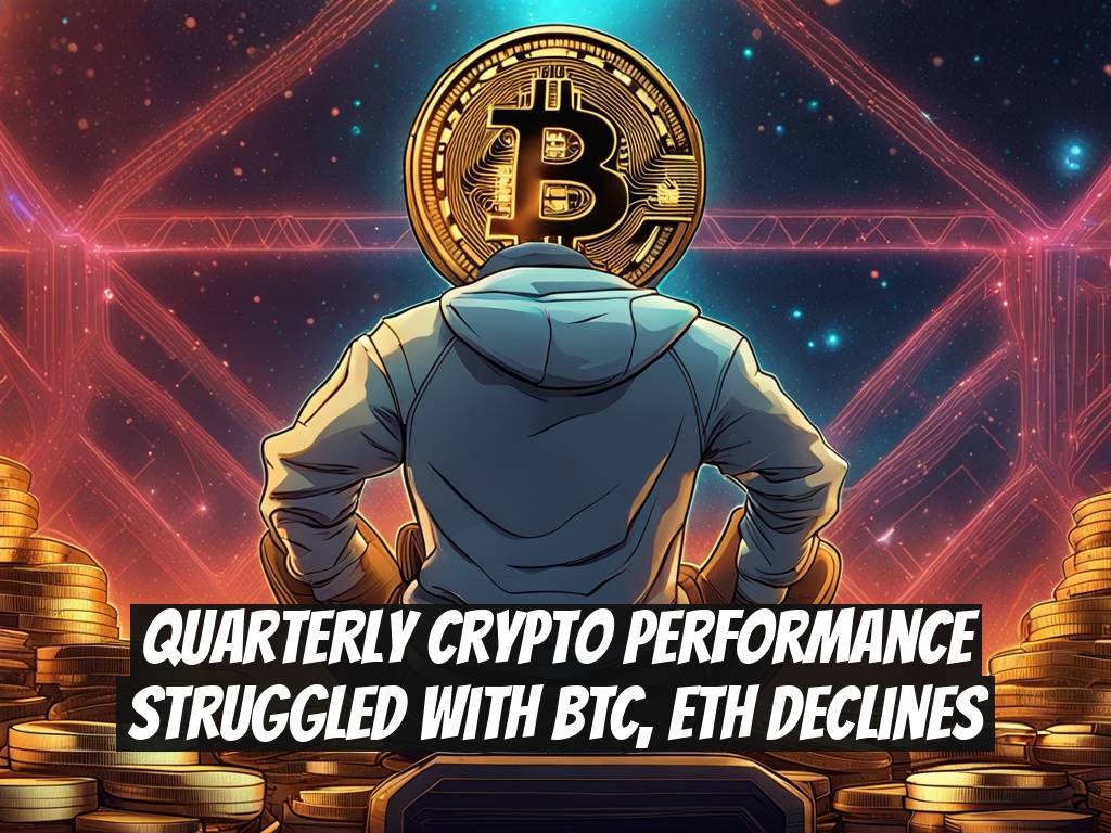 Quarterly Crypto Performance Struggled with BTC, ETH Declines