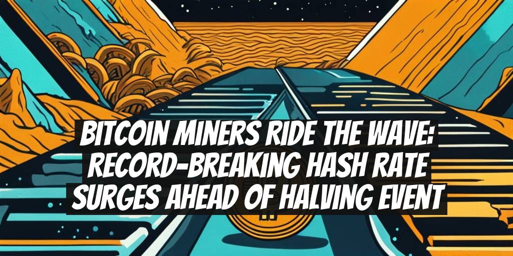 Bitcoin Miners Ride the Wave: Record-Breaking Hash Rate Surges Ahead of Halving Event