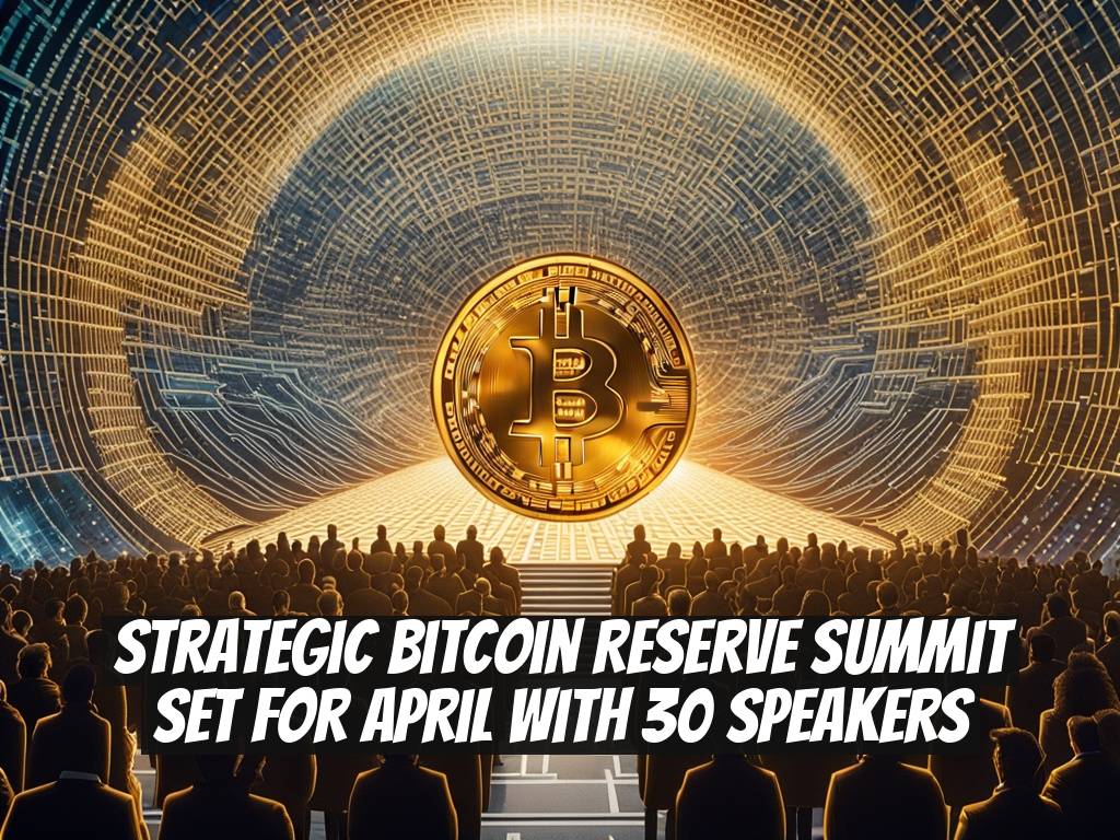 Strategic Bitcoin Reserve Summit Set for April with 30 Speakers