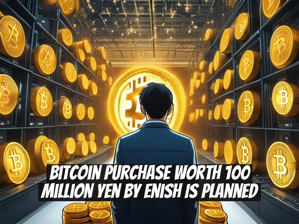 Bitcoin Purchase Worth 100 Million Yen by Enish is Planned