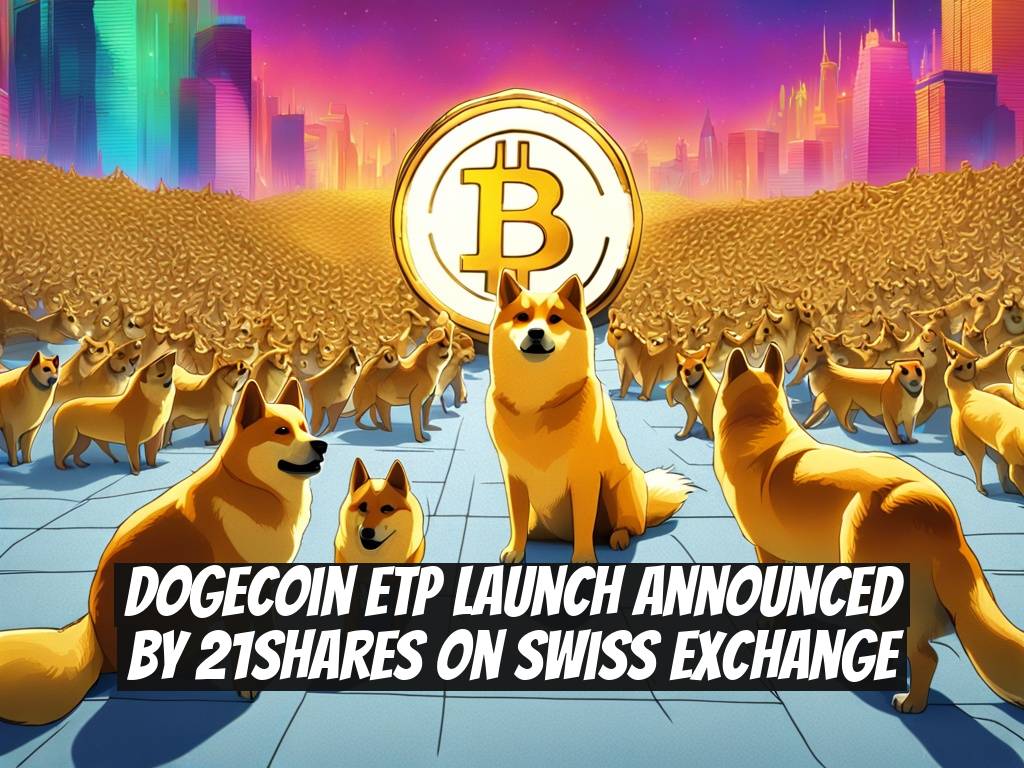 Dogecoin ETP Launch Announced by 21Shares on Swiss Exchange