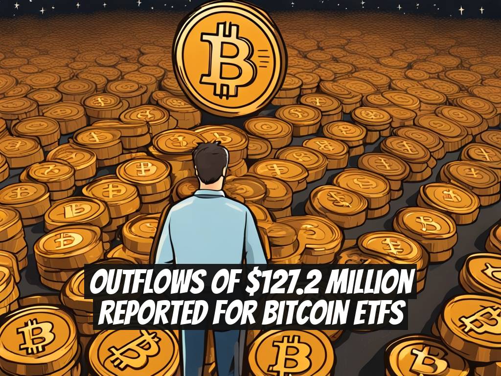 Outflows of $127.2 Million Reported for Bitcoin ETFs