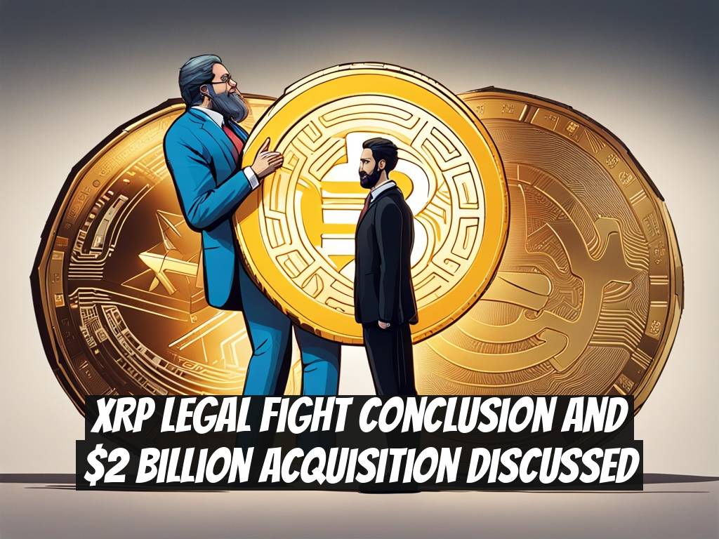 XRP Legal Fight Conclusion and $2 Billion Acquisition Discussed