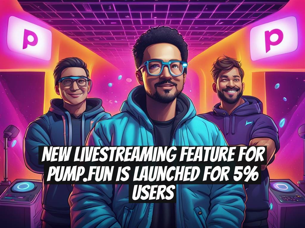New Livestreaming Feature for Pump.fun Is Launched for 5% Users