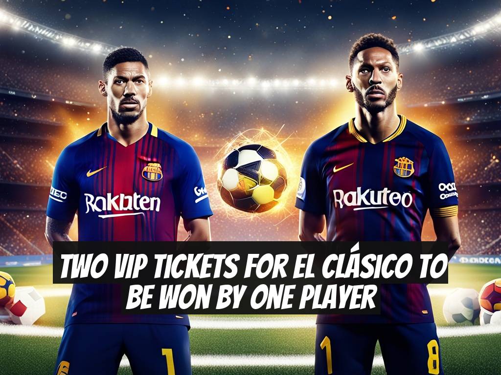Two VIP Tickets for El Clásico to Be Won by One Player