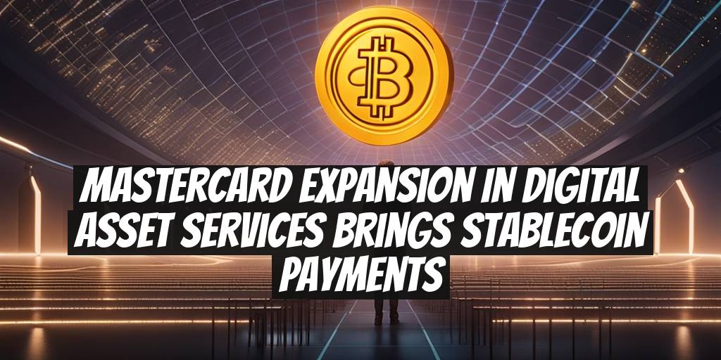 Mastercard Expansion in Digital Asset Services Brings Stablecoin Payments