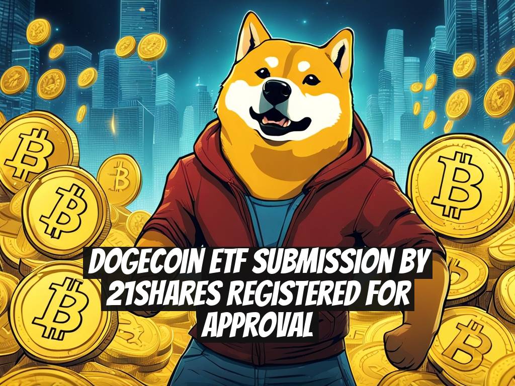 Dogecoin ETF Submission by 21Shares Registered for Approval