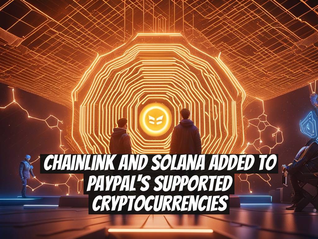 Chainlink and Solana Added to PayPal's Supported Cryptocurrencies