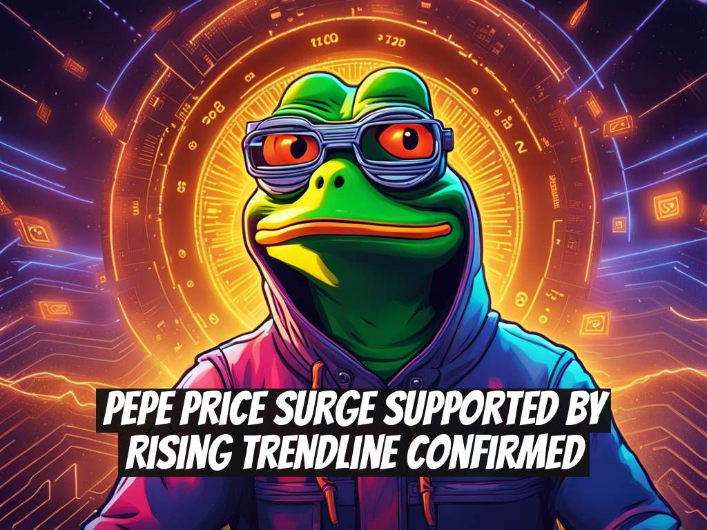 PEPE Price Surge Supported by Rising Trendline Confirmed