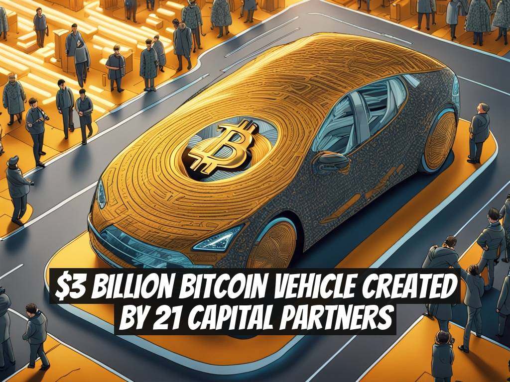 $3 Billion Bitcoin Vehicle Created by 21 Capital Partners