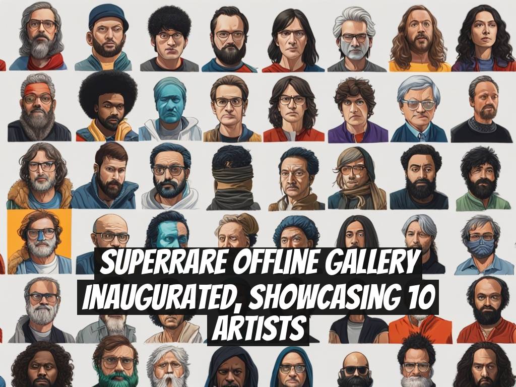 SuperRare Offline Gallery Inaugurated, Showcasing 10 Artists