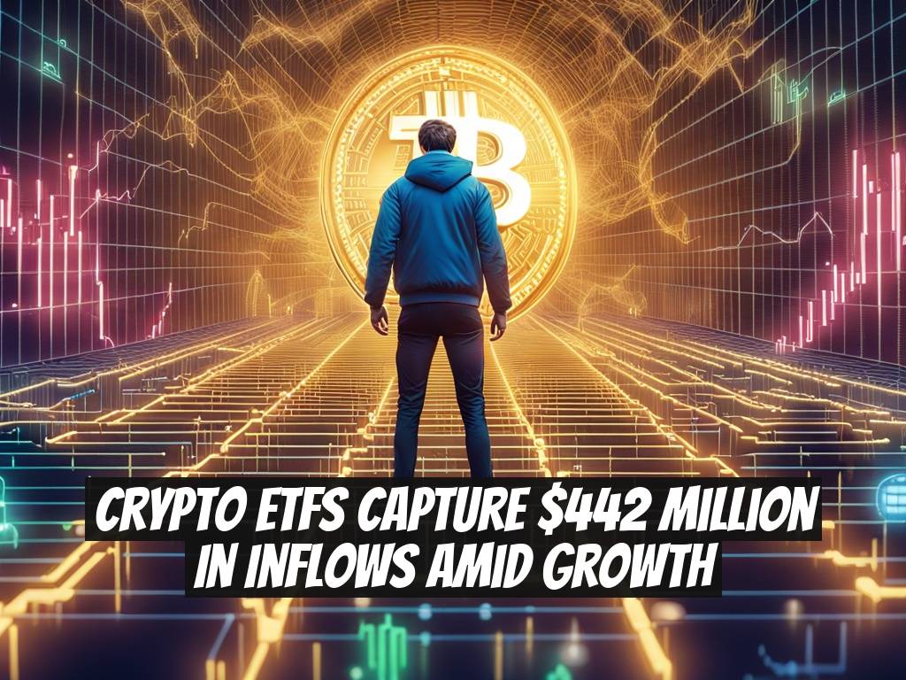 Crypto ETFs Capture $442 Million in Inflows Amid Growth