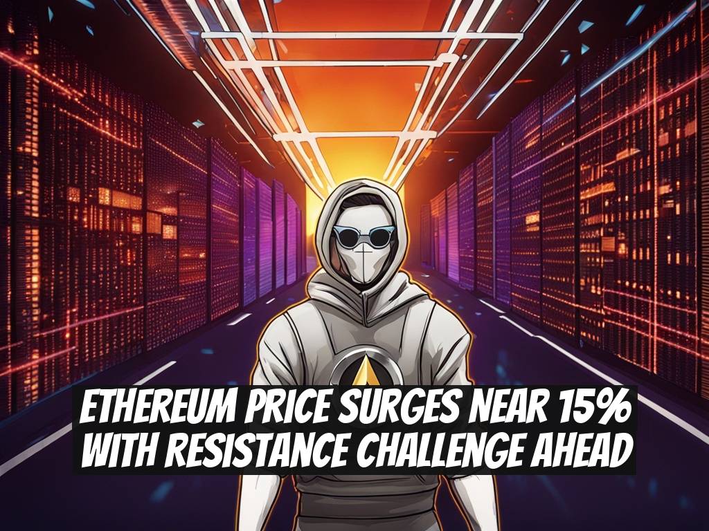 Ethereum Price Surges Near 15% with Resistance Challenge Ahead