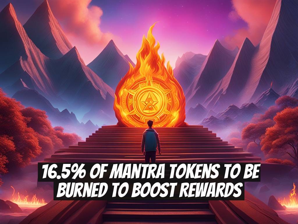 16.5% of Mantra Tokens to Be Burned to Boost Rewards