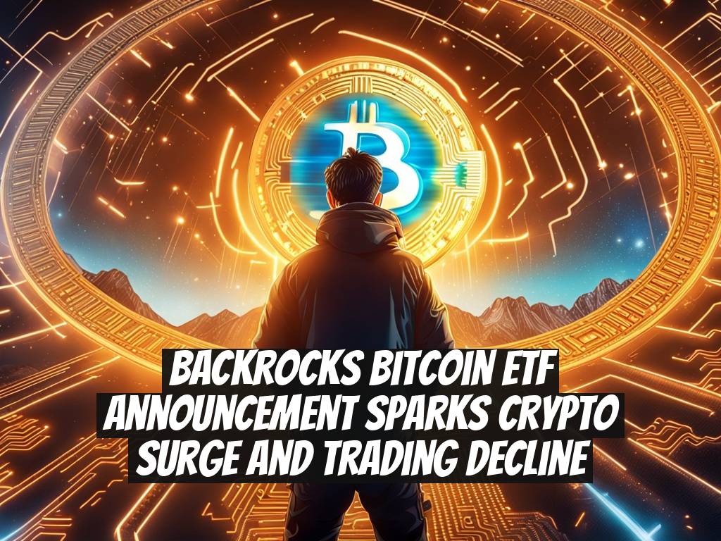 Backrocks Bitcoin ETF Announcement Sparks Crypto Surge and Trading Decline