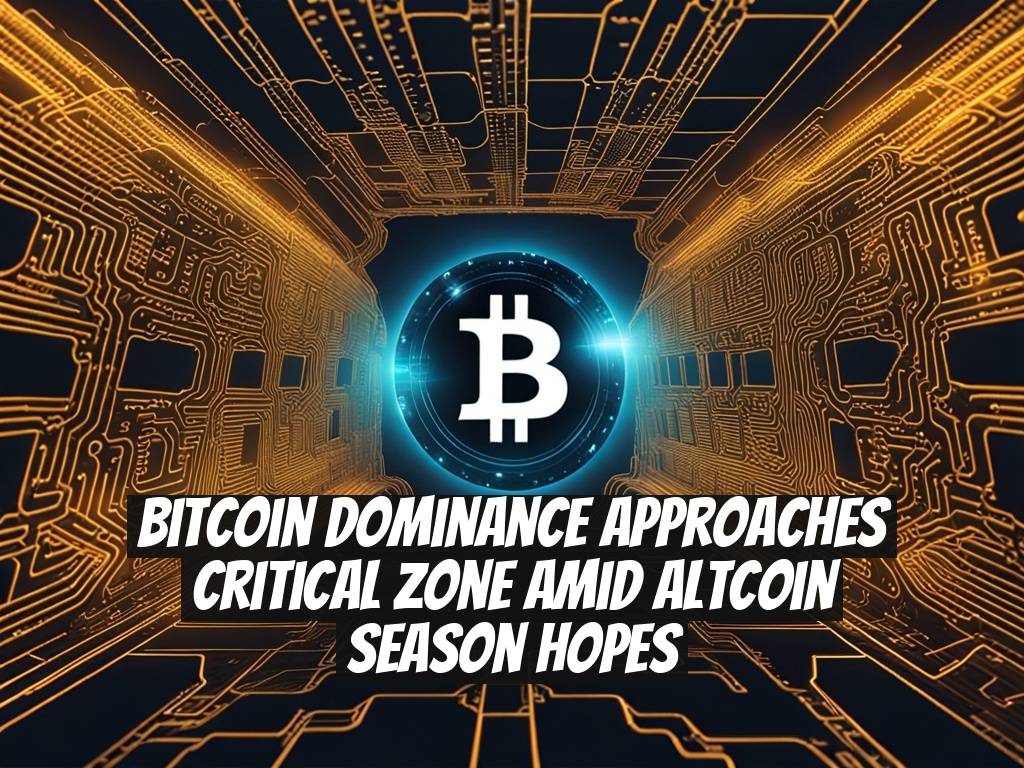Bitcoin Dominance Approaches Critical Zone Amid Altcoin Season Hopes