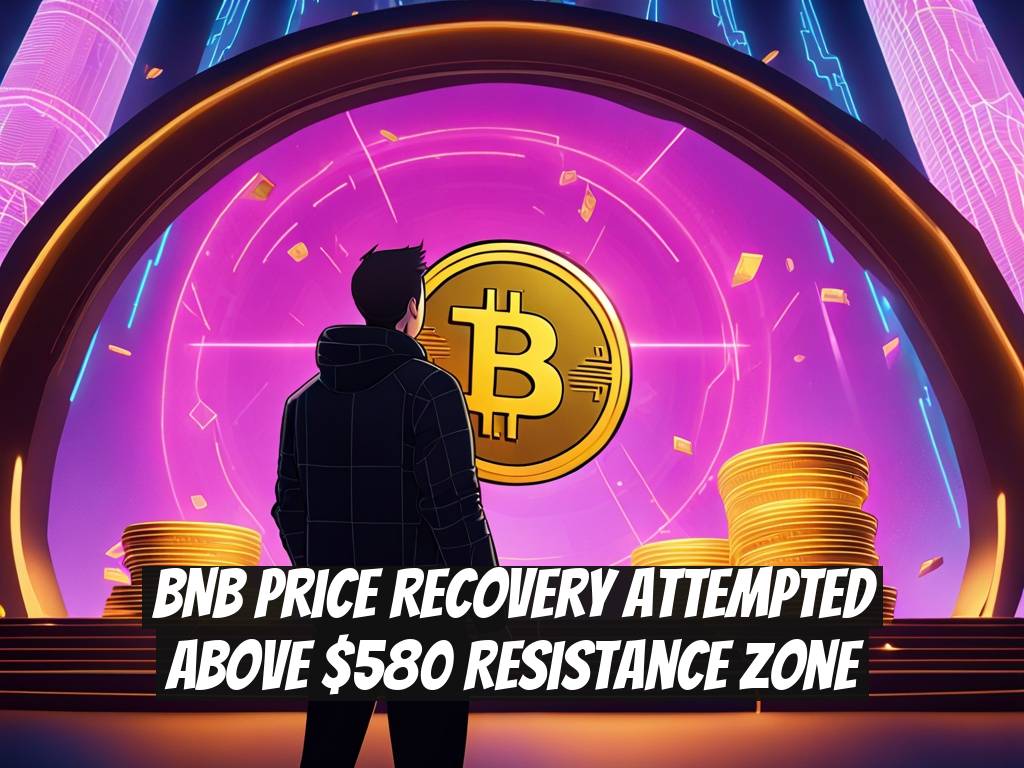 BNB Price Recovery Attempted Above $580 Resistance Zone