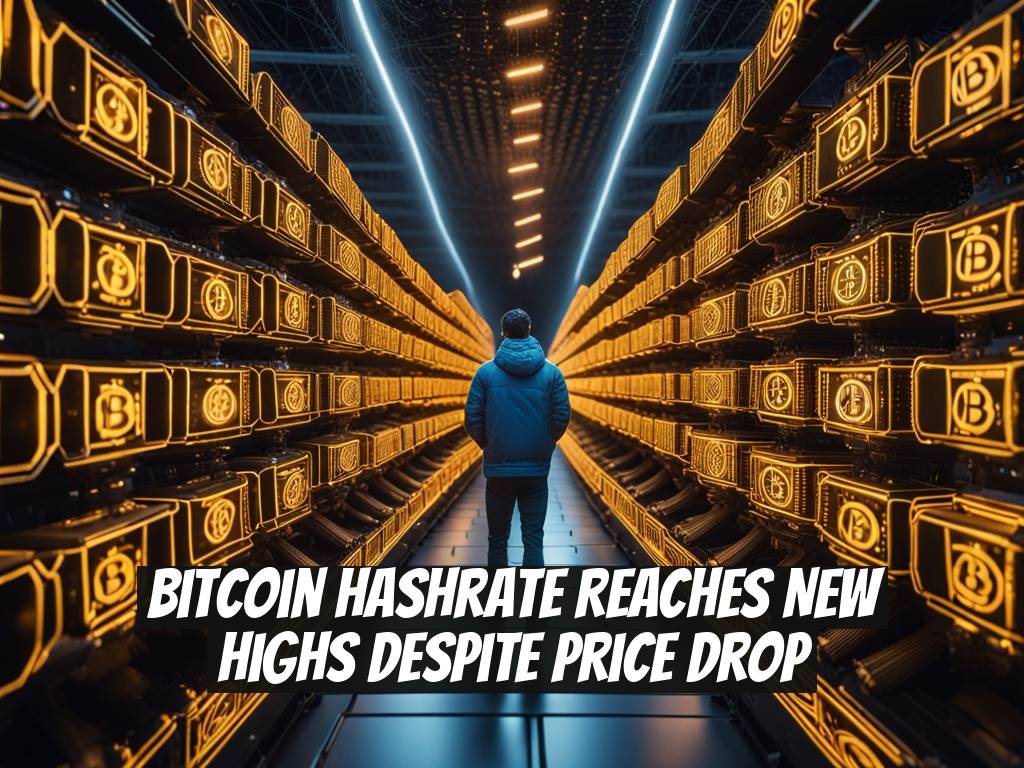 Bitcoin Hashrate Reaches New Highs Despite Price Drop