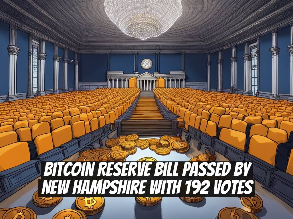 Bitcoin Reserve Bill Passed by New Hampshire with 192 Votes