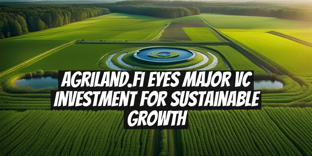 AgriLand.fi Eyes Major VC Investment for Sustainable Growth