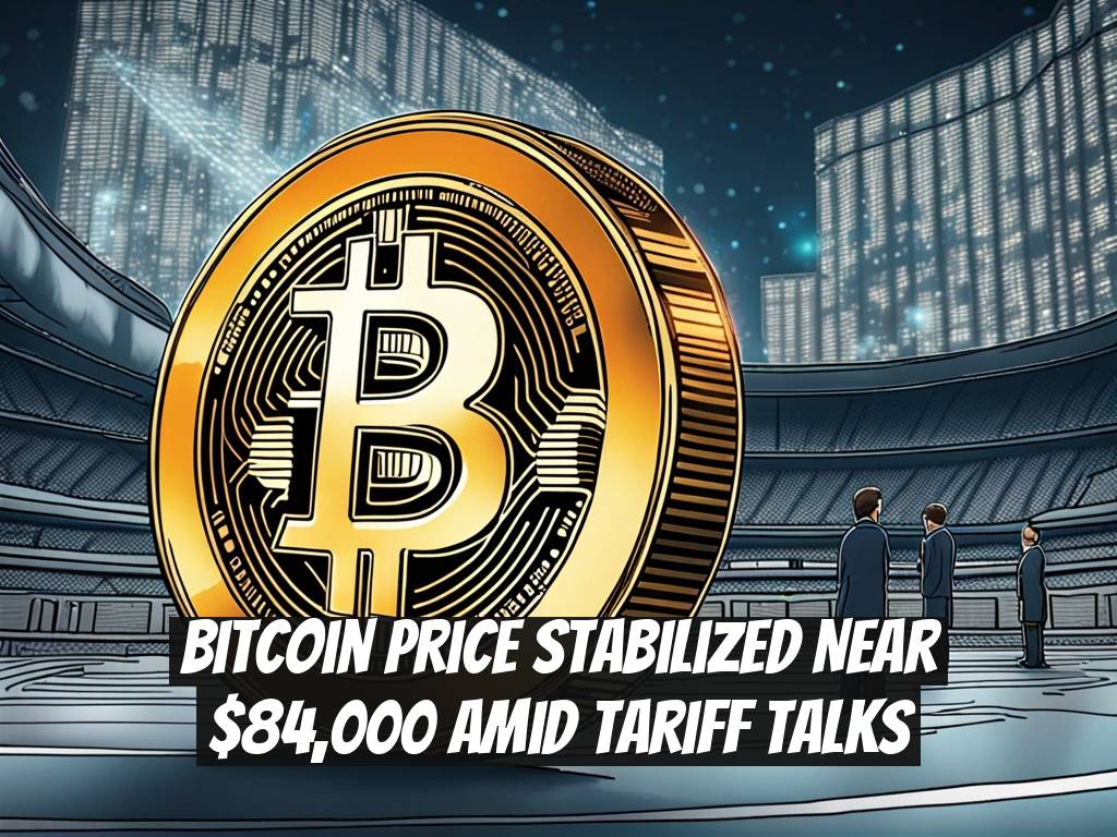Bitcoin Price Stabilized Near $84,000 Amid Tariff Talks