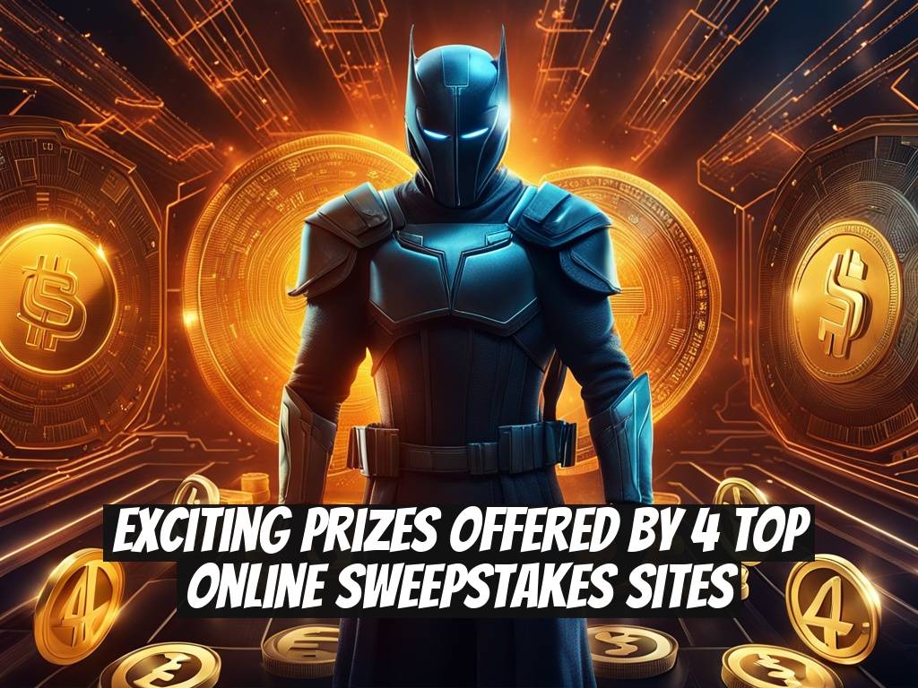 Exciting Prizes Offered by 4 Top Online Sweepstakes Sites